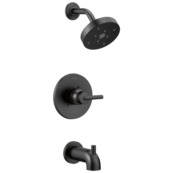 Delta Trinsic Monitor 14 Series H2Okinetic Tub & Shower Trim MB T14459-BL - main